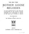 Thumbnail 0005 of The only true Mother Goose melodies