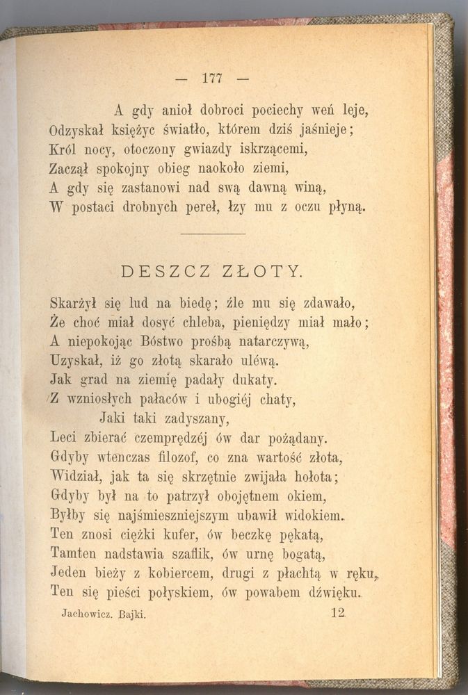 Scan 0195 of Bajki i powiastki Stanisława Jachowicza