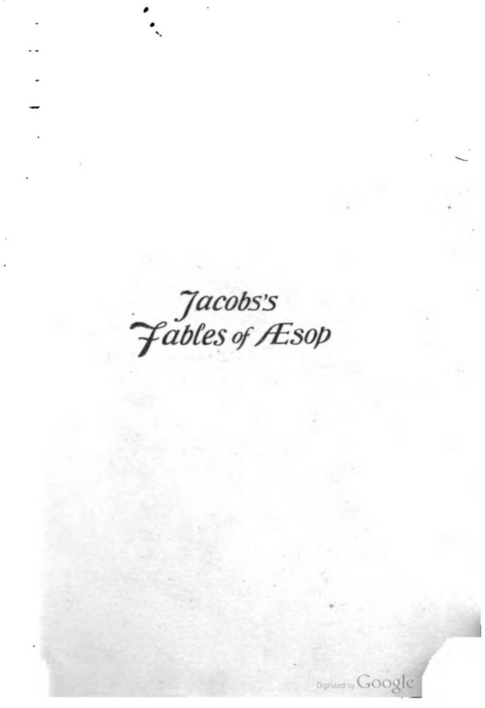 Scan 0007 of The fables of Æsop