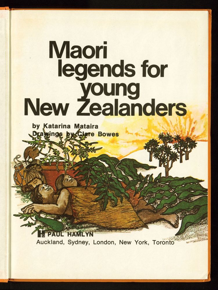 Scan 0003 of Maori legends for young New Zealanders
