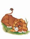 Thumbnail 0015 of The lion who saw himself in the water = El león que se vio en el agua