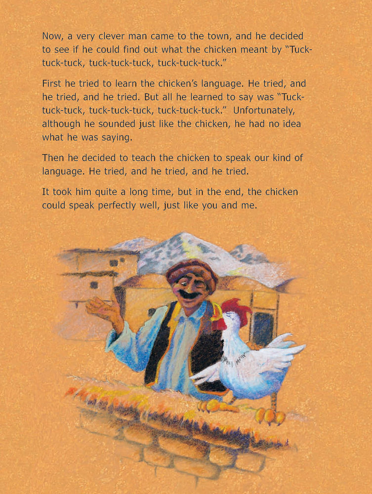 Scan 0006 of The silly chicken = El pollo bobo
