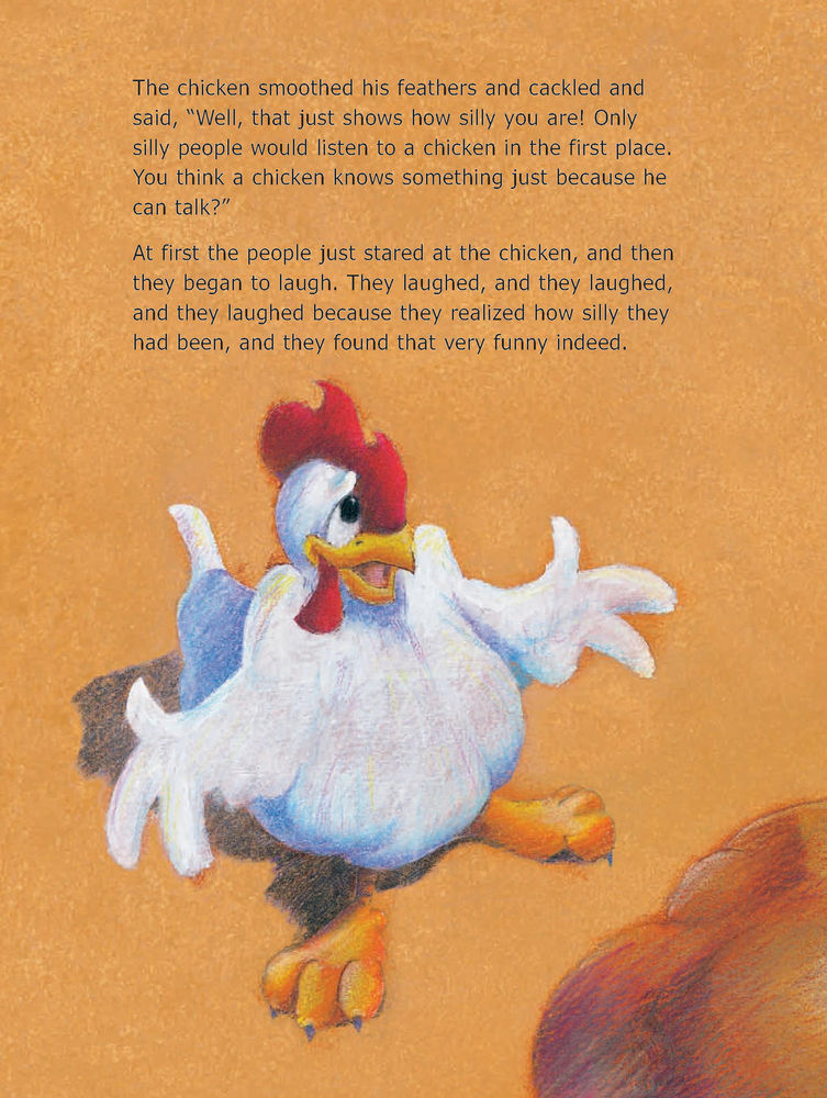 Scan 0028 of The silly chicken = El pollo bobo