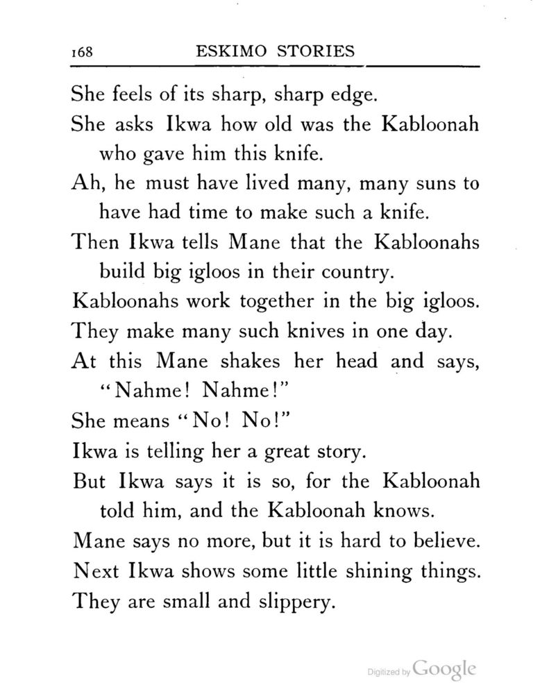 Scan 0174 of Eskimo stories