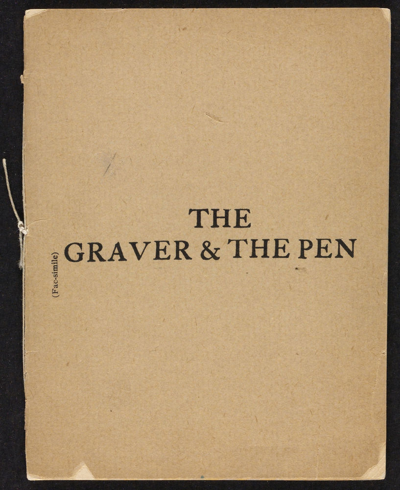 Scan 0001 of The graver & the pen, or, Scenes from nature with appropriate verses