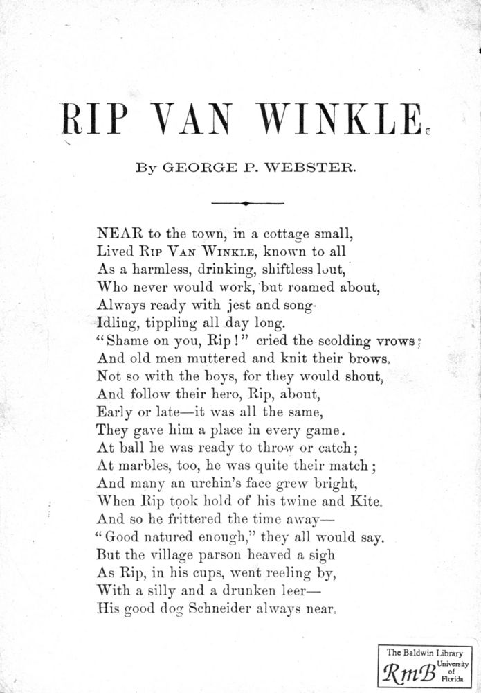 Scan 0002 of Rip Van Winkle
